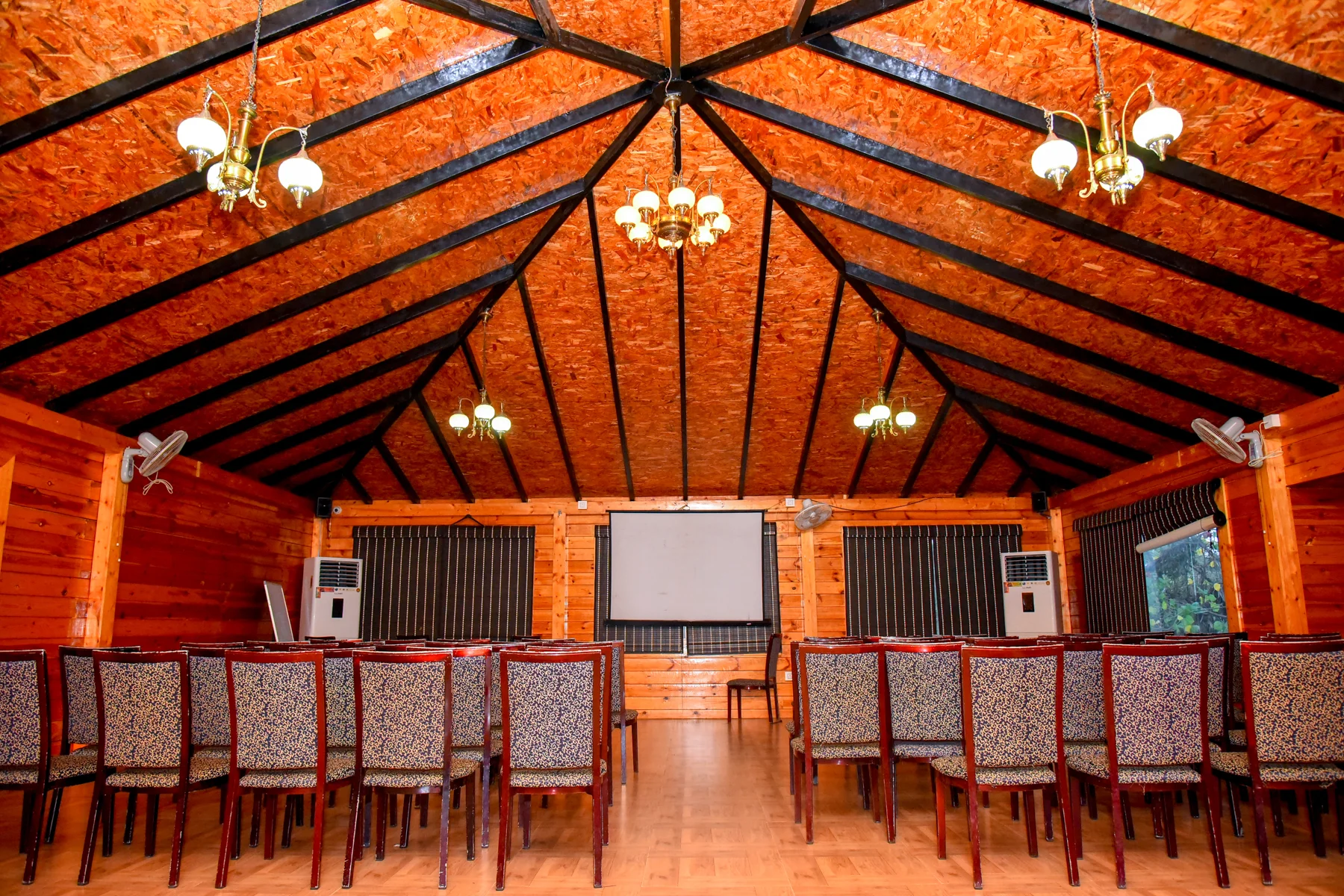 Private Wooden Hall in Sea Breeze Beach Resorts